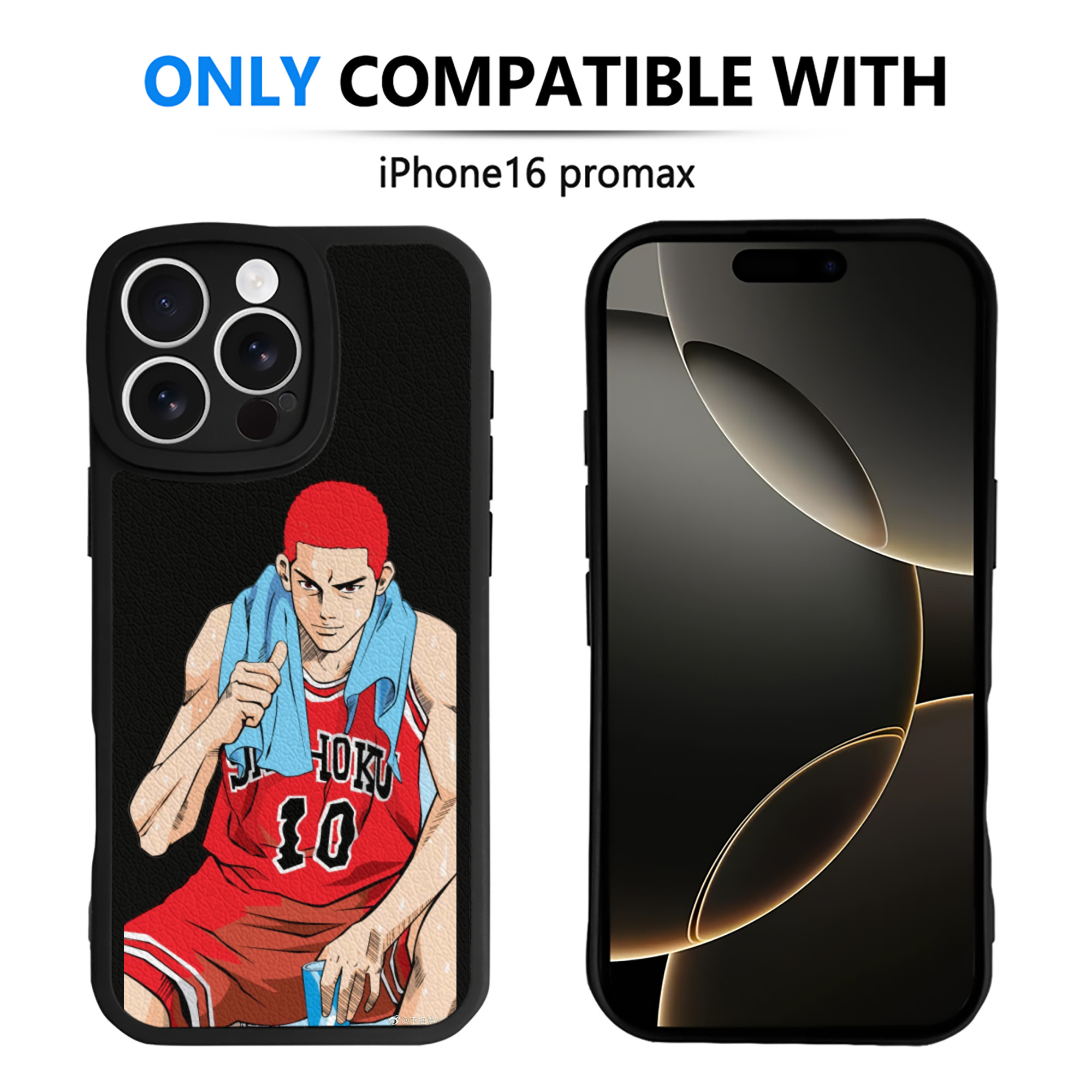 （画像用） SLAM DUNK／スラムダンク 【iPhone 16シリーズ対応】シリコンスマホケース（レザー調） 材質：シリコン
